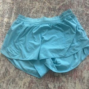 Lululemon Athletica Blue Athletic Shorts Lightweight Double-Layer